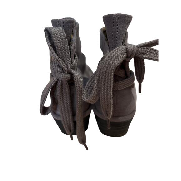 Fly London grey wedge boots size 37 - Picture 4 of 8